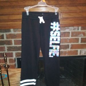 #selfie pants & 84 sequin tank top